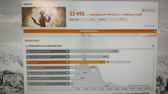 VÝKONNÝ HERNÍ PC – Ryzen 7 8700F / RX 7900 XT / 32 GB DDR5 - 9