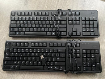 KLÁVESNICE DELL, HP, se čtečkou karet, 9ks - 9
