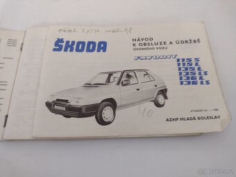 knihy ŠKODA FAVORIT, VÝPRODEJ - 9