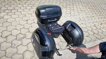 Kombineza na motorku Vanucci, kožená, dvoudílná - 9