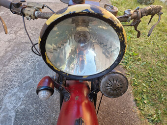 Předválečný belgický motocykl FN M67 B 500 OHV 1928 + papíry - 9