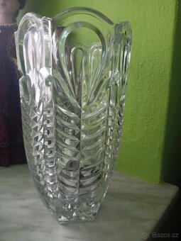 Staré sklo- karfa, misky, sklenice... - 9