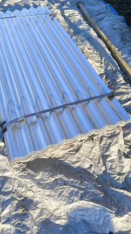 prodám vlnité pozinkované plechy nové - 9