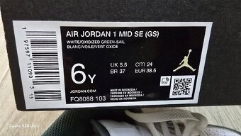 Nike Air Jordan 1 mid se 38,5eu - 9