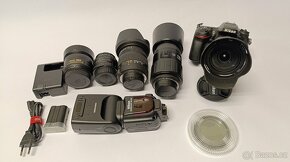 Nikon D7200+objektivy+blesk - 9
