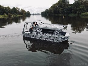 Rybářská loď hliníková s kajutou, prodej, na míru, nová - 9