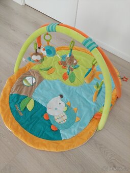 Baby Fehn krásná 3D aktivity deka Forest 0+ - 9