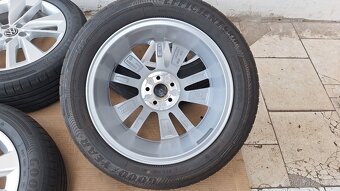 Alu kola VW 17" 5x100 letní pneu 205/55 R17 7mm T-Cross - 9