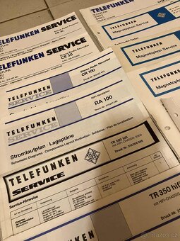 TELEFUNKEN HIFI originální servisní schéma a manuály 65ks - 9