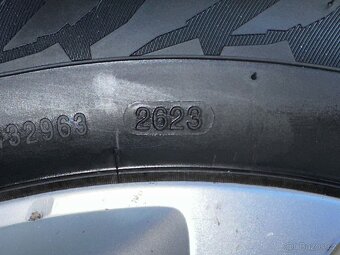 Original ALU kola Audi 16" 7,5J ET45 zimní pneu 205/60/R16 - 9