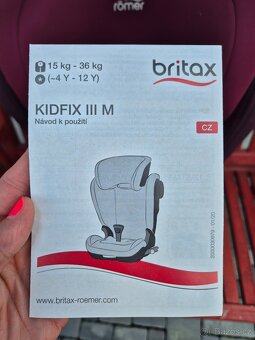 Autosedačka Britax Römer Kidfix 3 M - 9