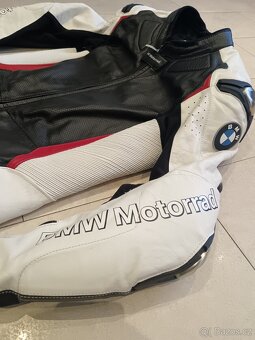 BMW Double R-Pánská kožená moto kombinéza, jednodílná - 9