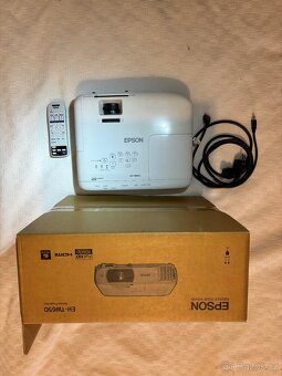 3LCD Epson projektor EH-TW650 Full HD 3100+PLÁTNO - 9