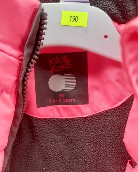 Dětské zimní bundy vel 56- 102 vše nové - 9