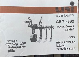 Prodám Jednonápravový malotraktor + příslušenství - 9