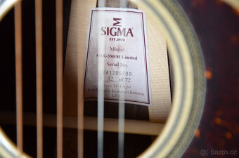 CELOMASIVNÍ KYTARA Sigma Guitars č.12 SDR-35HM Limited - 9