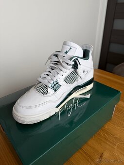 Nike AIR JORDAN 4 Retro OXIDIZED GREEN - 9