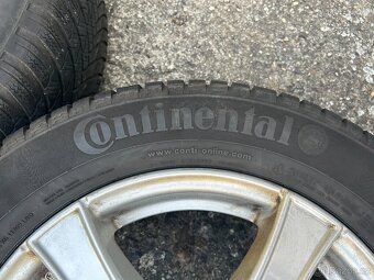 Alu kola Borbet R16 5x112 VW,Škoda + zimní pneu 215/60/16 - 9