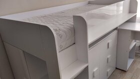 Dětská postel bílá - 9