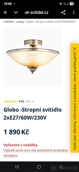 Sada svítidel - lustrů - 9