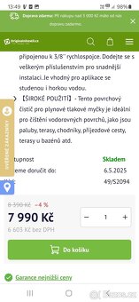 NOVÝ čistič povrchů pro tlakovou myčku 4000 PSI 56cm - 9