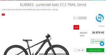 Juniorské kolo KUBIKES Carbon - 9