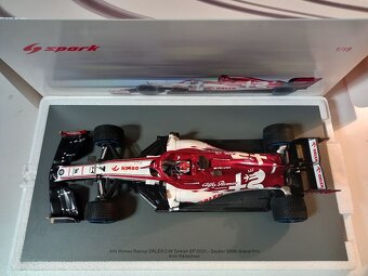 2x F1 SAUBER ALFA ROMEO C39+41 2020+21 RAIKKONEN SPARK 1:18 - 9