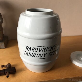 Keramický soudek Rakovnický tabulový ocet Ditmar Urbach - 9