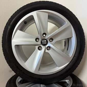 SEAT LEON FR 5x112 R17 ET51+LETNÍ 225/45R17 5mm - 9
