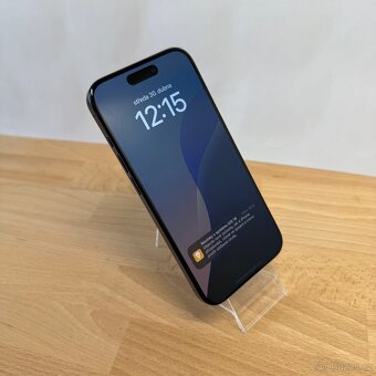 iPhone 15 Pro 128GB, 100% baterie, modrý, eSIM (rok záruka) - 9