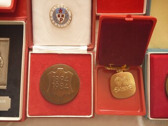 Konvolut medaile odznaky podnikové Svit ČSSR socialismu - 9