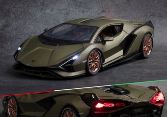 1:18 Lamborghinis Aventador SVJ63 Car model s funkcemi - 9