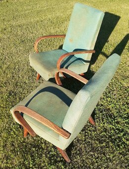 2 x křeslo J. Halabala - 9