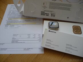 Apple Watch S8 LTE 45mm zlatá ocel s hvězdně bílým řemínkem - 9