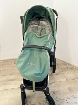 Cybex Priam 4.0 Chrome Black & Green Leaf - 9