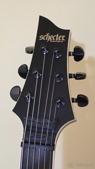 Schecter C-1 SLS Evil Twin, Satin Black - 9