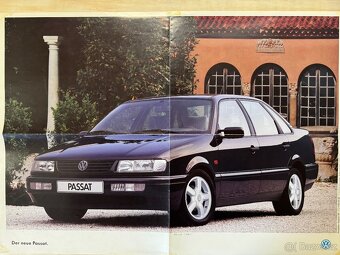 VW Passat prospekty, katalogy, dílenské příručky - 9