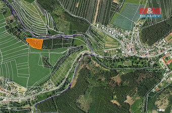 Prodej lesa, 9123 m², Malá Roudka-Skočova Lhota - 9