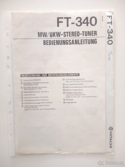 HITACHI FT-340 tuner - 9