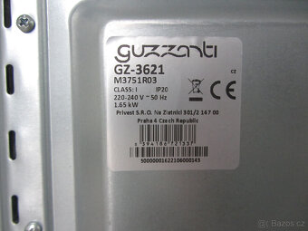 Elektrická trouba GUZZANTI GZ-3621 - 9