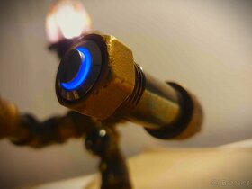 stolní noční lampa retro industrial stolní noční dekorace - 9