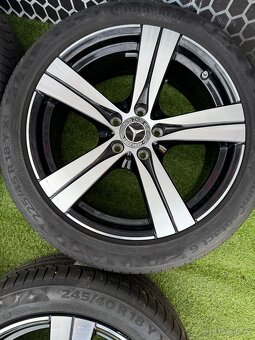 Originál alu kola Mercedes 5x112 R18 C-Class DVOUROZMĚR W206 - 9