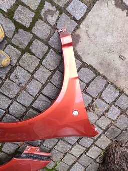 přední blatníky Fabia 1 oranžová 9771 - 9