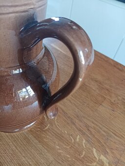 KERAMICKÝ GLAZOVANÝ DŽBÁN - 9