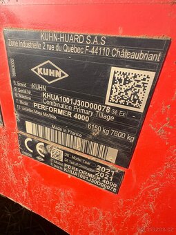 Kuhn Performer 4000 Top Stav - 9