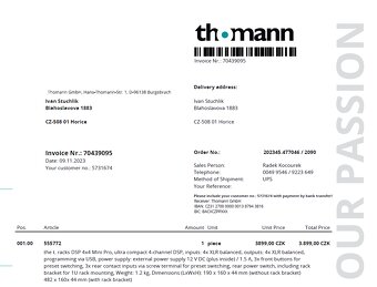 the t.racks DSP 4x4 Mini - 9