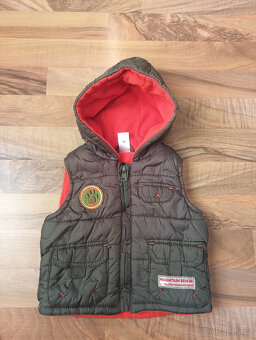 Dětské zimní bundičky a zimní vestička - 9