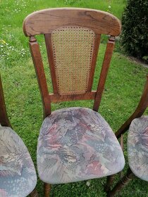 Prodám dřevěné židle originál holanský nabytek - 9