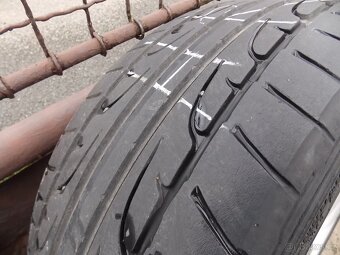 Letní sada ALU KOL 215/40 R17 DUNLOP 5X100 ŠKODA, AUDI, VW - 9