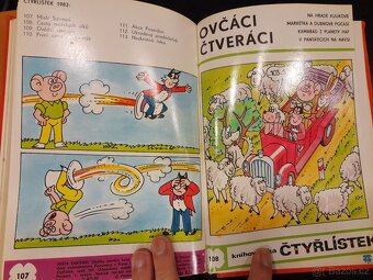 Prodám staré Svázáná čísla čtyřlístek 1980-83 - 9